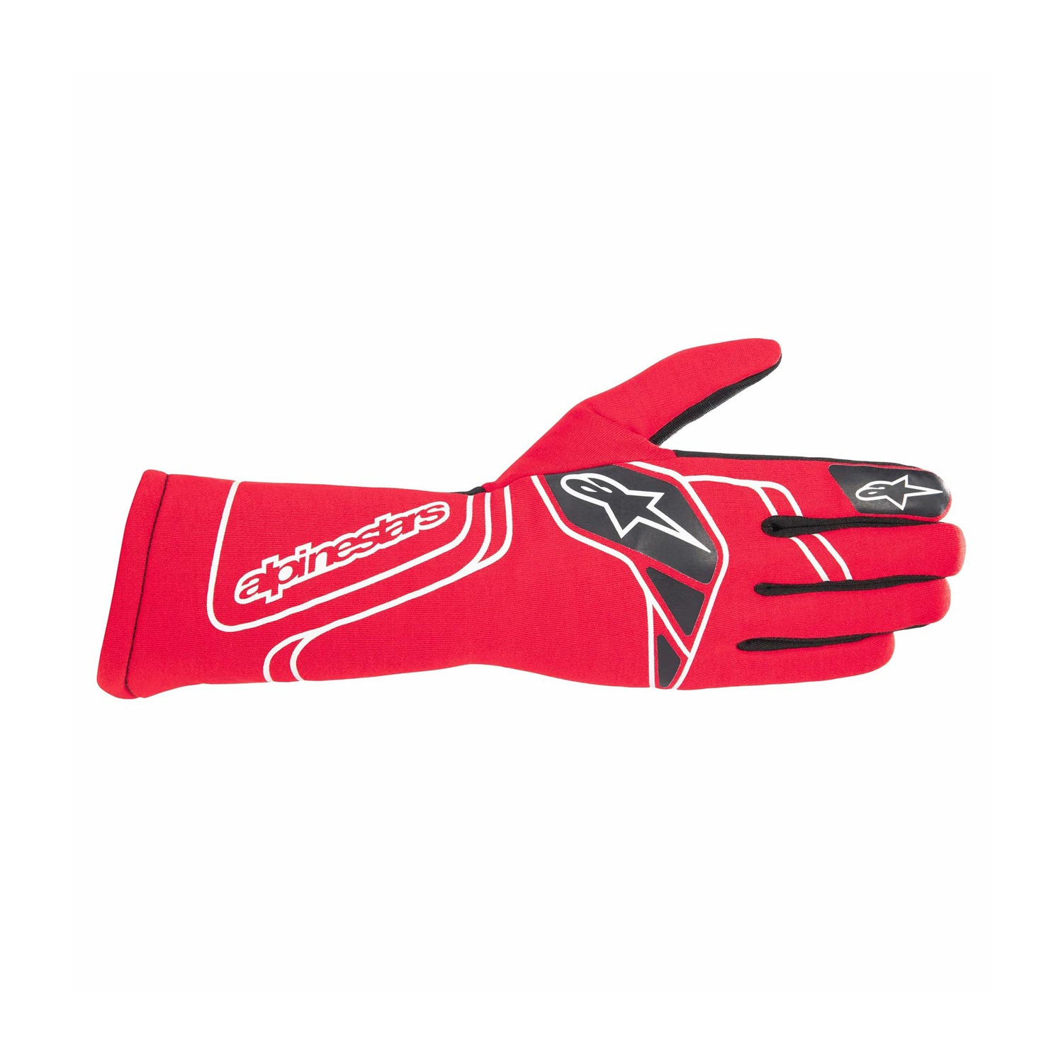 Alpinestars Italy Tech 1 START V3 Gloves Red FIA Red Racewear