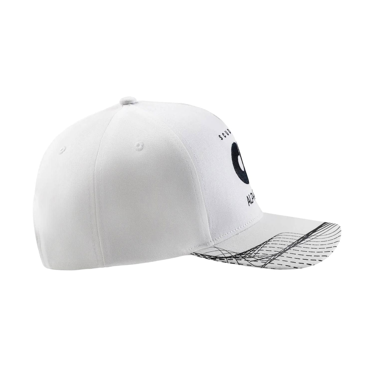 Scuderia Alphatauri F Mens Team Baseball Cap White Clothing Caps