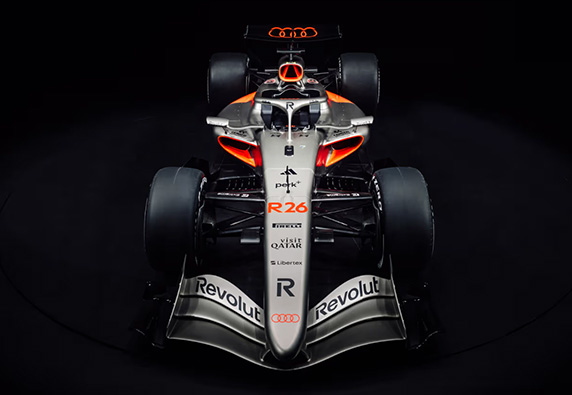 La colección oficial Audi Revolut F1 Team 2026 ya está disponible en Top Racing Shop