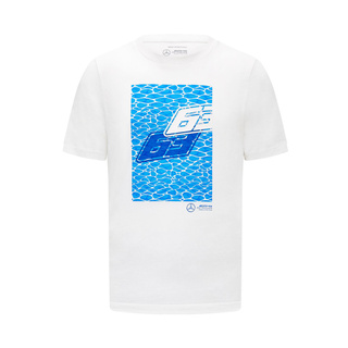 Mercedes F1 Mens George Russell Miami T-Shirt