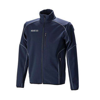Sparco Italy Mens Softshell Jacket - Navy