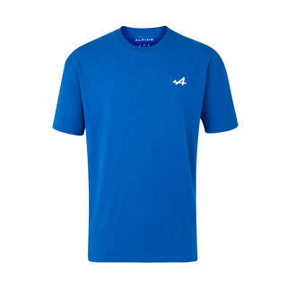 2026 Alpine F1 France Mens Relaxed T-shirt blue