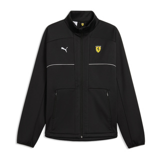 2026 Scuderia Ferrari F1 Italy Mens Logo Softshell Jacket black
