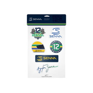 2026 Ayrton Senna Collection Sticker Set