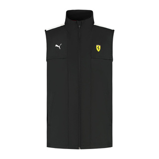 2025 Scuderia Ferrari F1 Gilet Men Logo Black