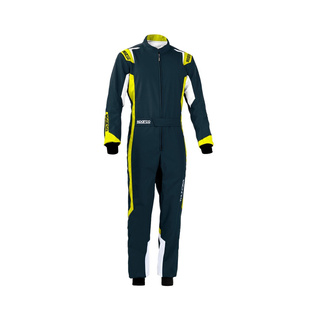 Sparco Italy THUNDER MY20 Karting Suit grey/yellow (with CIK-FIA)