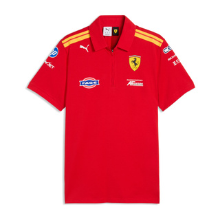 2026 Ferrari AF Corse WEC Mens Team Polo Shirt