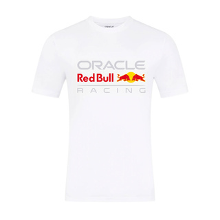 2025 Red Bull Racing F1 Mens Front Logo t-shirt white