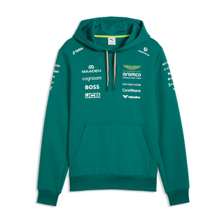 2026 Aston Martin Aramco F1 Mens Team Hooded Sweatshirt