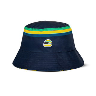 2026 Ayrton Senna Collection Mens Helmet Reversilble bucket hat