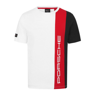 2026 Porsche Motorsport Men's Stripe White T-Shirt