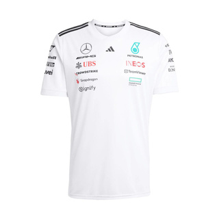 2025 Mercedes AMG Petronas F1 Mens Team T-shirt white