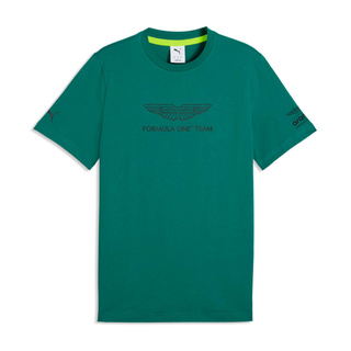 2026 Aston Martin Aramco F1 Mens Large Logo T-Shirt green
