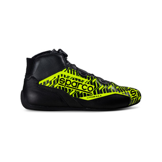 Sparco Italy K-FORMULA MY22 Kart Shoes Black-Yellow
