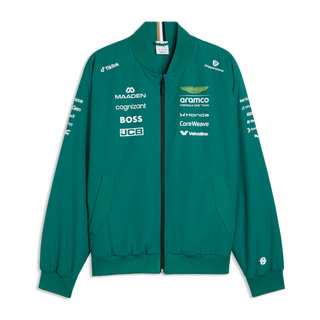 2026 Aston Martin Aramco F1 Mens Team Bomber Jacket