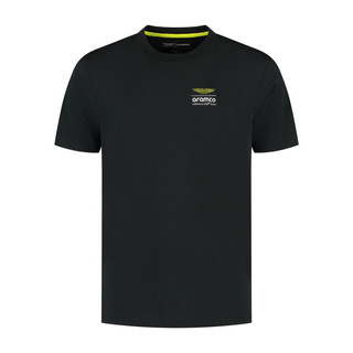 2025 Aston Martin Aramco F1 Men's Wireframe Graphic T-Shirt