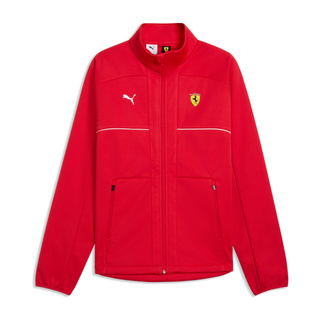 2026 Scuderia Ferrari F1 Italy Mens Logo Softshell Jacket red