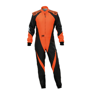 OMP Italy KS-3X 8877-2022 Karting Suit black-yellow