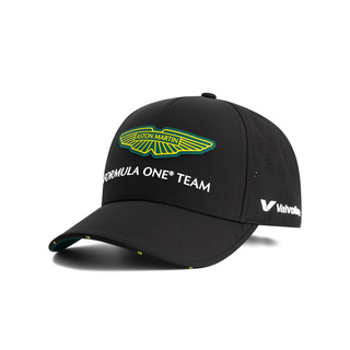 2025 Aston Martin Aramco F1 Mens Stroll Team Baseball Cap black