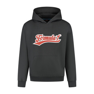 2025 Formula 1 Puma Men's Heritage Graphic Black Hoodie