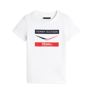 2026 Cadillac F1 USA Kids Chevron T-shirt white