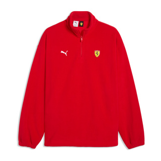2026 Scuderia Ferrari F1 Italy Mens 1/4 Zip Sweatshirt red