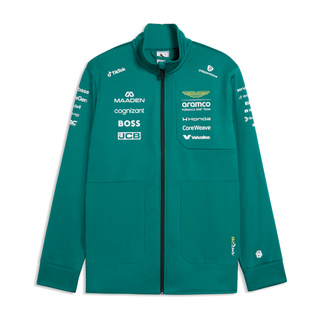 2026 Aston Martin Aramco F1 Mens Team Softshell Jacket