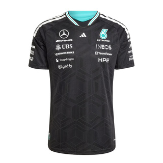2026 Mercedes AMG Petronas F1 Mens Team Authentic T-shirt black