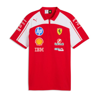 2026 Ferrari F1 Mens Team Polo Shirt