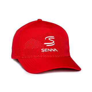 2026 Ayrton Senna Collection Mens Leisure baseball cap red