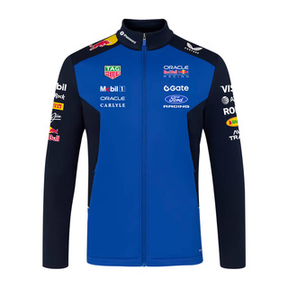 2026 Red Bull Racing F1 Mens Teamwear Softshell Jacket
