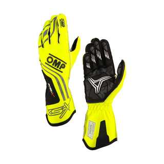 OMP Italy KS-X 8877-2022 Karting Gloves Yellow