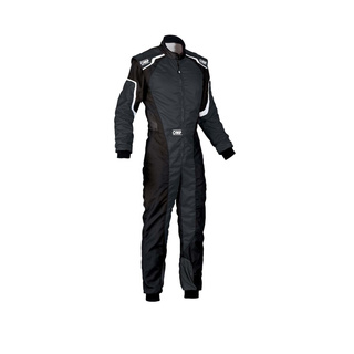 OMP Italy KS-3 MY19 Karting Suit Black (with CIK FIA homologation)