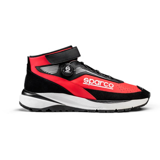 Sparco Italy CHRONO Mechanic Shoes black-red (FIA)