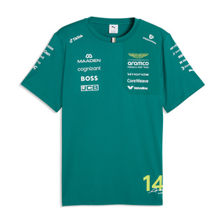 2026 Aston Martin Aramco F1 Mens Alonso Team T-Shirt