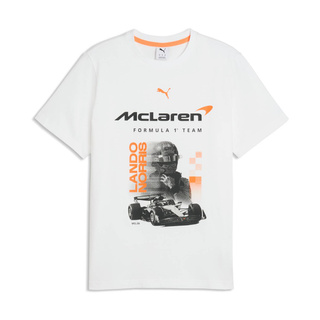 2026 McLaren F1 UK Mens Lando Norris T-Shirt white