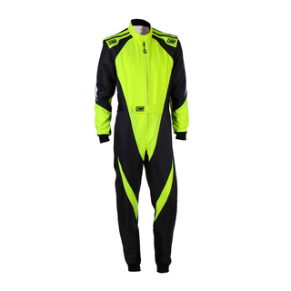 OMP Italy KS-3X 8877-2022 Karting Suit black-yellow