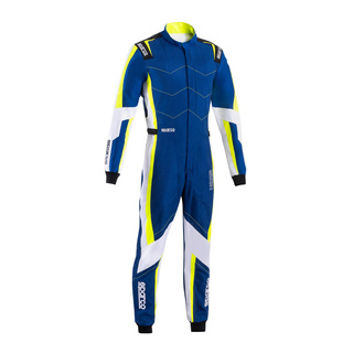 Sparco Italy KERB Kids Suit blue/yellow (FIA)