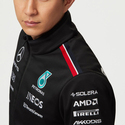  Mercedes AMG Germany F1 Team Mens Softshell Jacket Black