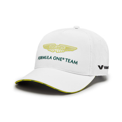 2024 Aston Martin Aramco F1 Team White Baseball Cap