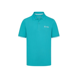 2024 Mercedes AMG Petronas F1 Men's Teal Polo