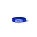 Sparco Italy Logo silicone wristband blue