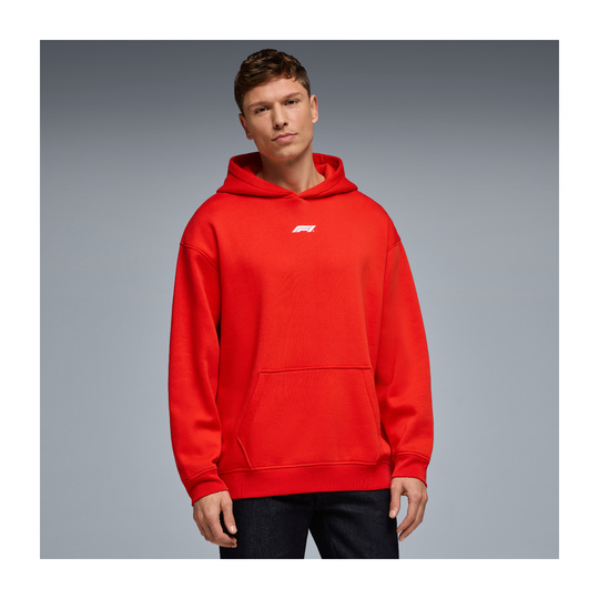 2026 Formula 1 Collection Mens Racing Line Hooded Sweatshirt red