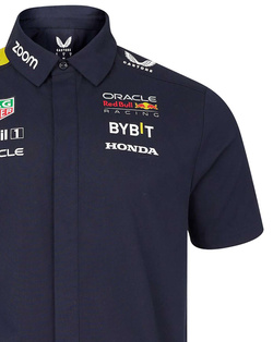 2024 Red Bull Racing Men's Buttoned Team Shirt