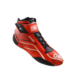 OMP Italy ONE-S MY20 Rally Shoes Red (FIA homologation)