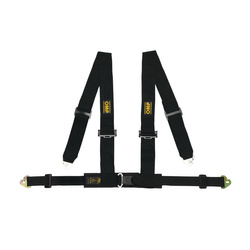 OMP Italy Racing 4 - points Safety Belts ECE, DA508 Black