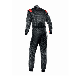 OMP Italy KS-3 ART Karting Suit Black/Red (CIK-FIA)