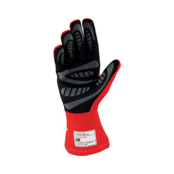 OMP Italy FIRST-S MY20 Racing Gloves Red (FIA)