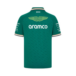 2024 Aston Martin Aramco F1 Men's Team Polo