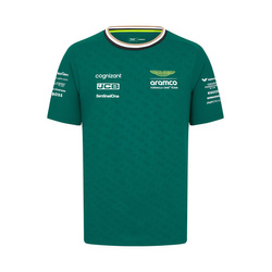 2024 Aston Martin Aramco F1 Men's Team T-Shirt